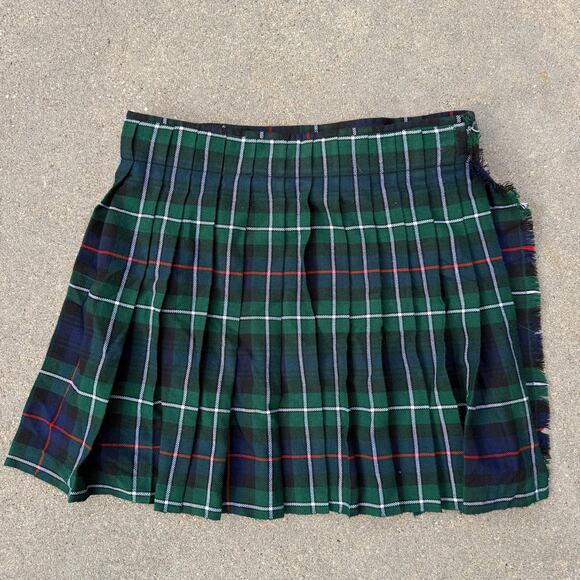 ThriftyKilt Scottish National Tartan Pleated Adjustable Hook Loop Kilt XL - Picture 2 of 8